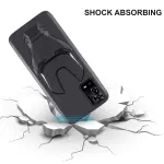 Oppo A55 4G Premium 3D Iron Man Avengers Character Soft Silicone Shockproof Back Cover - Black